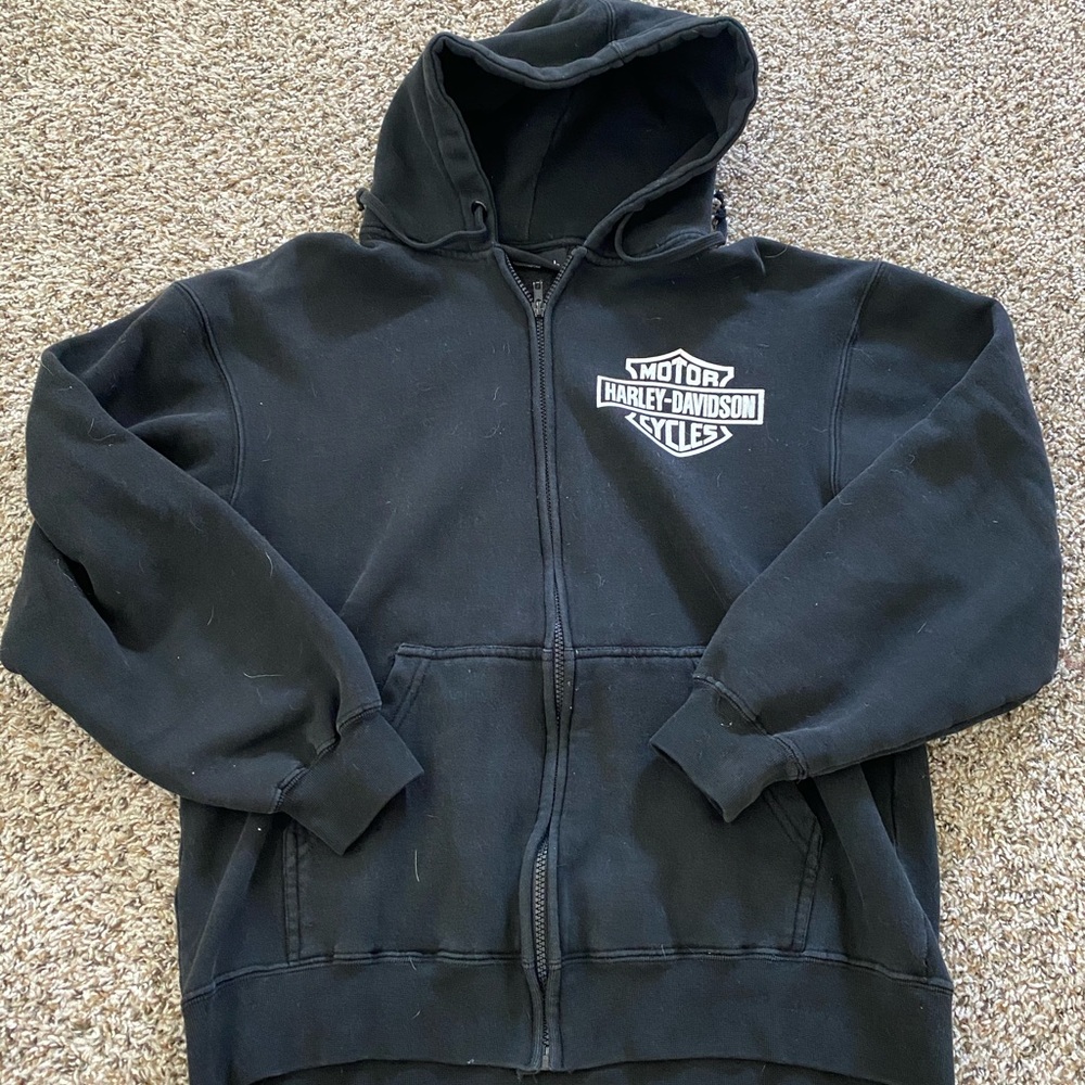 Harley Davidson hoodie mens medium